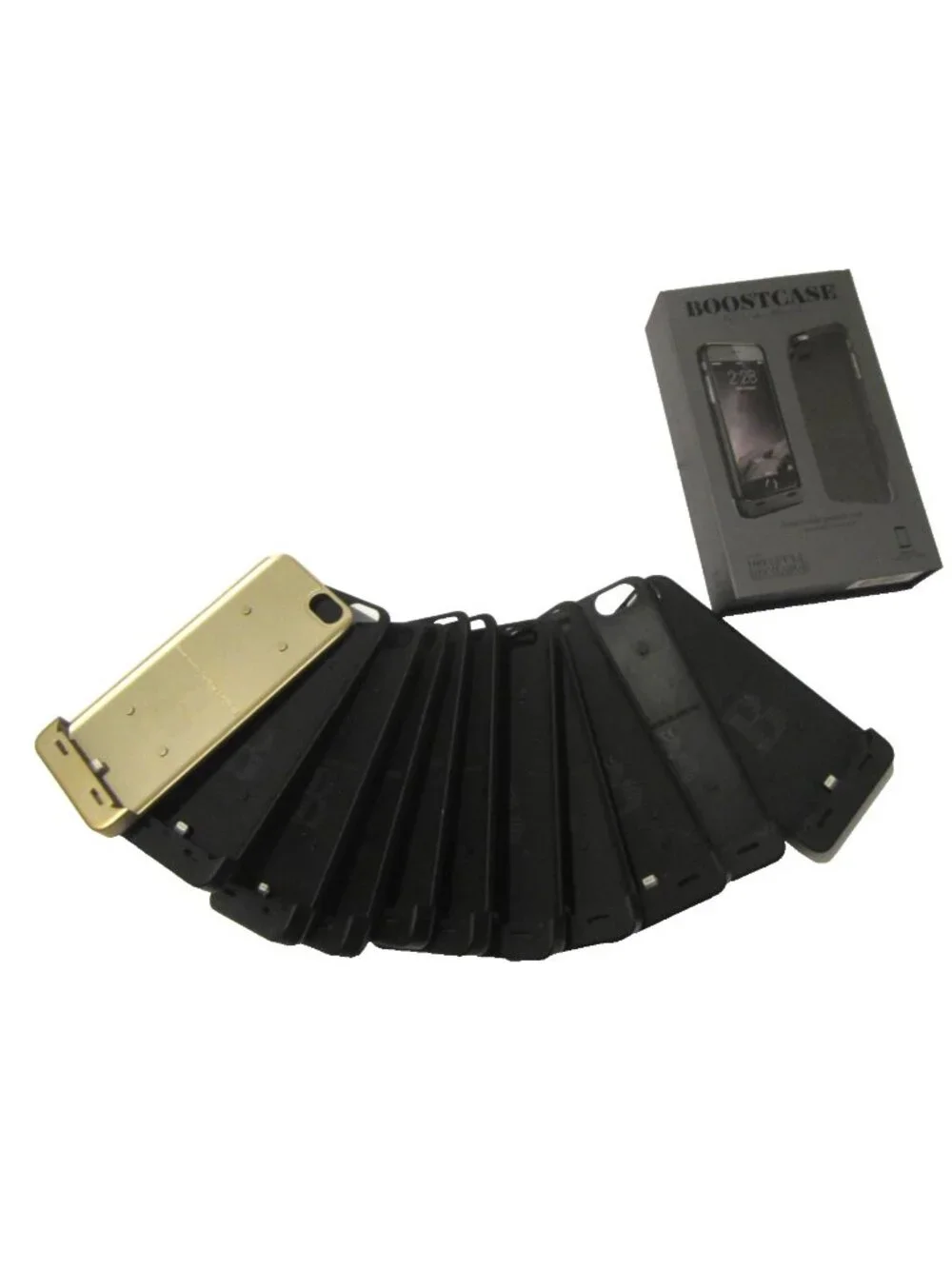 Boostcase iPhone 6 Battery Case, Lot of 11 Black Gold Carte Blanche
